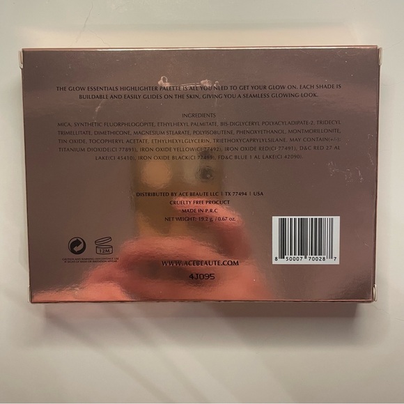 Ace Beaute Glow Highlighter Palette - Picture 3 of 3